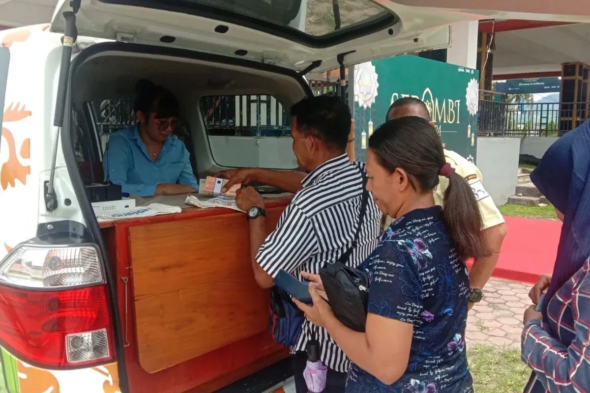 lokasi penukaran uang baru bandung