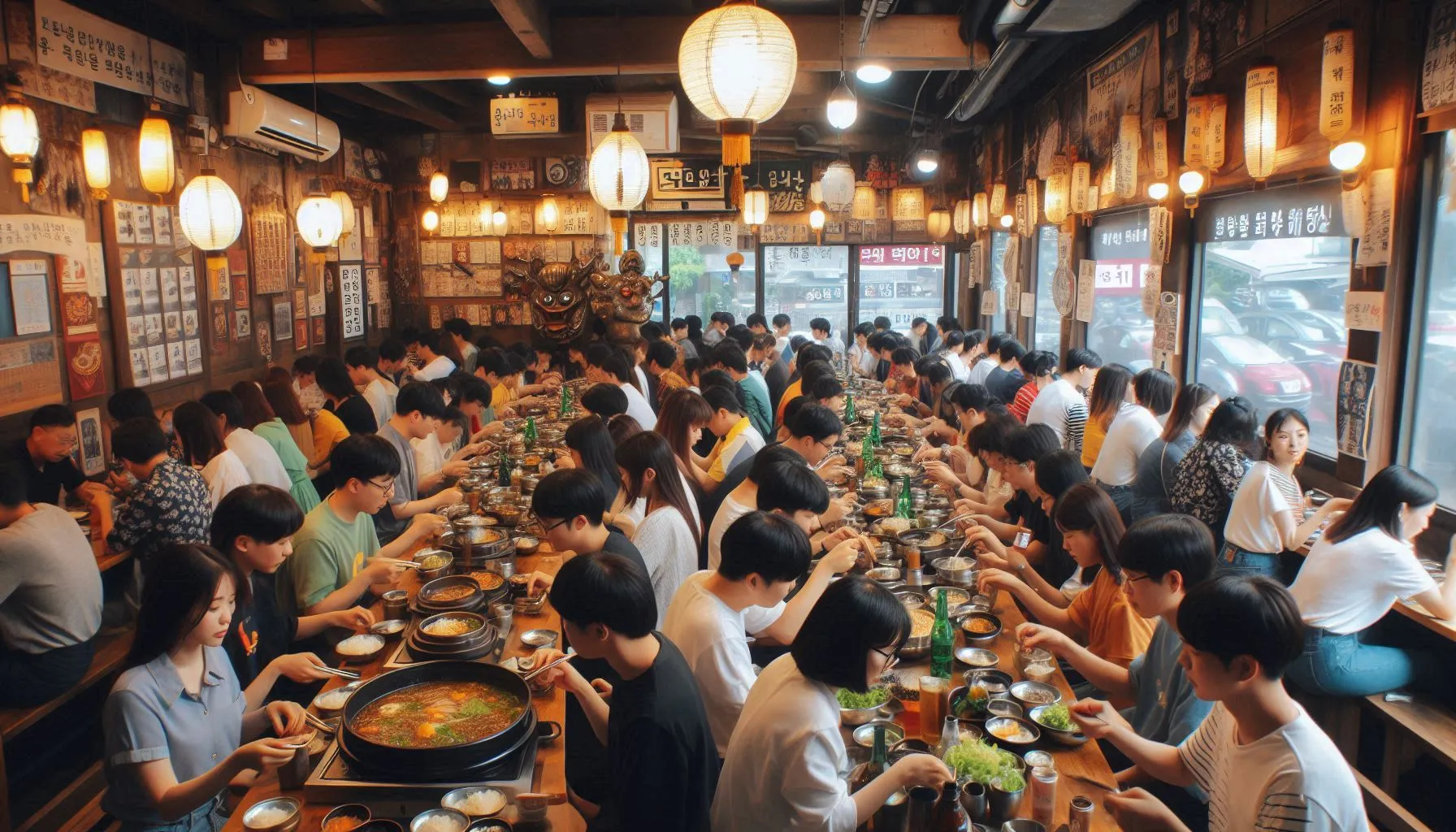tampat makan khas korea di bandung